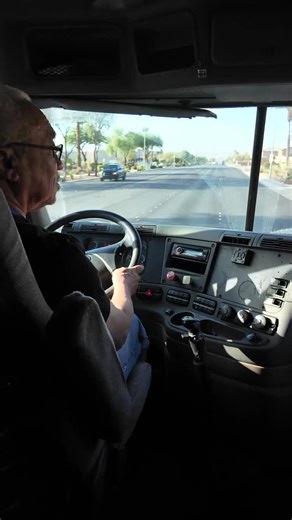 Check out this behind-the-scenes moment as our TRUCK U driving instructor, Dan, works with a student, focusing on perfecting gear shifts and traffic checks. Whether you’re new to trucking or looking to sharpen your skills, we’ve got you covered! 👉 Remember: Shift before 15 for upshifts, and downshift under 10 for smooth transitions. Keep your distance, stay alert, and master those traffic checks — safety first! Ready to start your trucking journey? Contact us today 702-533-3565 #TruckU #CDLTrai