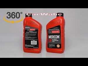 Ford Motorcraft MERCON LV ATF AUTOMATIC TRANSMISSION FLUID | XT-10-QLVC | 1Qrt | 360-View || carwahe