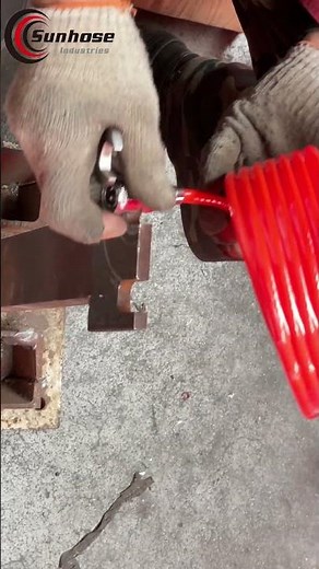 🔥 Quick & easy HAND-HELD pneumatic fitting installation! #Shorts