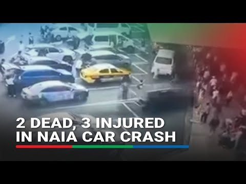 2 dead, 3 injured in NAIA Terminal 1 car crash | ABS-CBN News