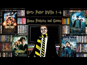Harry Potter DVDs: Bonus Features and Games (1-4)
