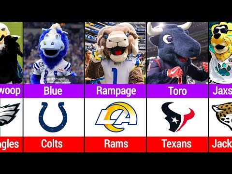 Every NFL Teams Mascots