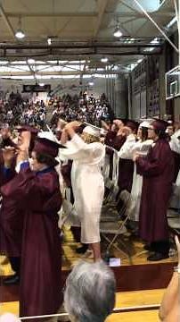 "Shake it Off" Flash Mob Portsmouth High School Graduation 2015