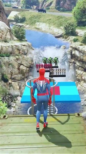GTA 5 Epic Ragdoll Challenges and Spider-Man Fails