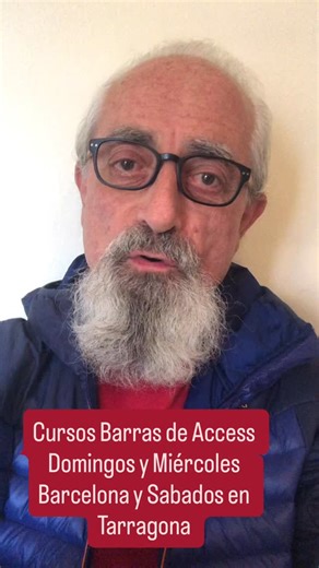 -Fórmate como Prácticante de Barras de Access y comienza a trabajar inmediatamente -8 horas de Curso Certificado Oficial y poder trabajar en cualquier de los 180 países que hay esta técnica reconocida y ayudar aliviar el estrés y ansiedad de las personas que lo requieren No esperes la Felicidad-Créala Fin de semana único para que TÚ presencia brille más que todas las estrellas del universo Sabados y MARTES Cursos de Barras en Tarragona Y Domingos y MIÉRCOLES Cursos de Barras en Barcelona Tú sent