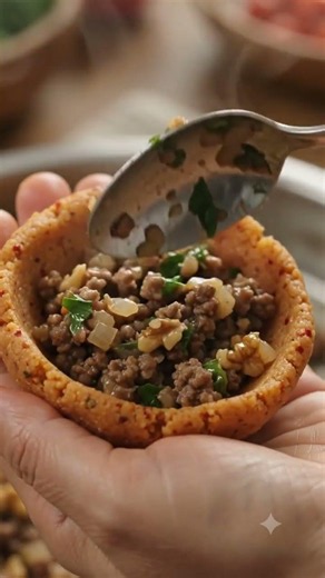 🥙✨ Dışı İncecik, İçi Bol Lezzetli | İçli Köfte – İnce bulgurlu #food #masterchef