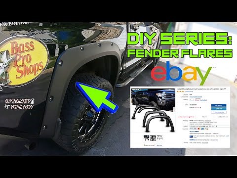 DIY SERIES: Fender Flare Installation, Toyota Tundra Truck Pocket Flares