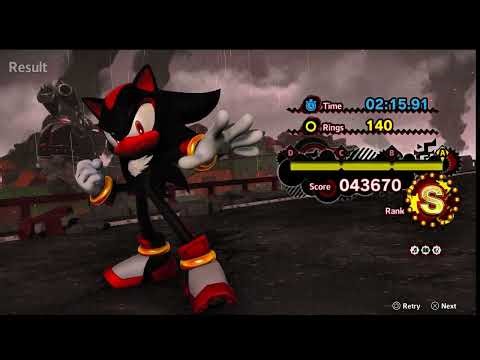 Shadow Generations Sunset Height Acts 1 & 2 with Metal Overlord Boss