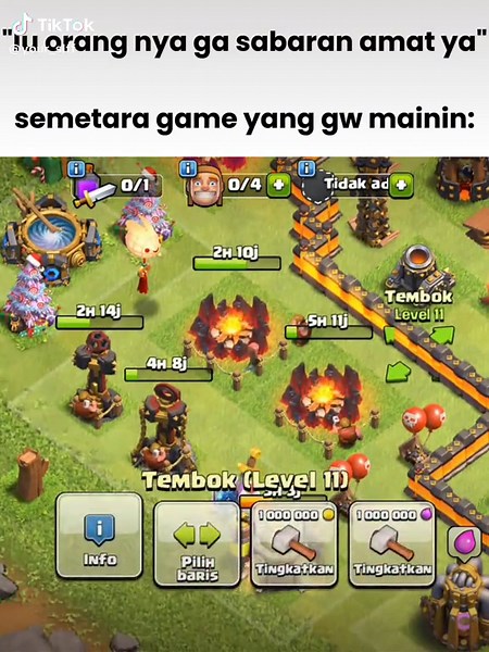 apalagi th 12 ke atass, behhhh #clashofclans#fyp