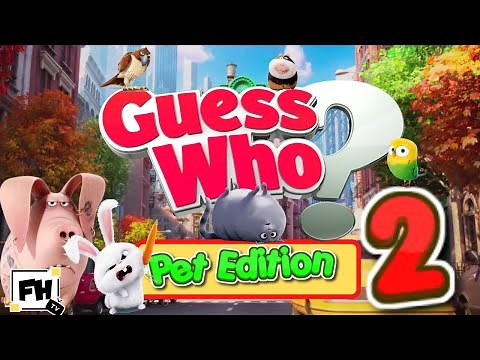 Guess Who? Fitness Pets Edition Pt. 2 | What Is This? Family Fitness