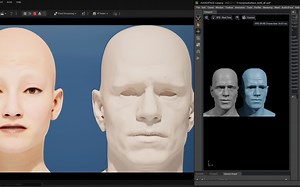audio2face 实时驱动UE5 metahuman口型驱动 英语效果