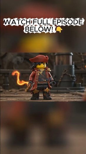 Ninjago's First Pirate King? 👑🌊 (Full Movie in Description) #LegoNinjago #OnePiece #TheLegoOdyssey