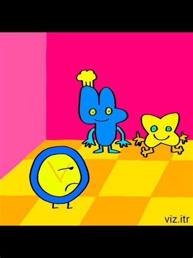 two sends clock to squirt with four and x // #bfdi #animation #osc #tpot #funny //