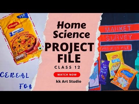 Home Science project file class 12th #cbse #study ##viral #trending #project #file #exam