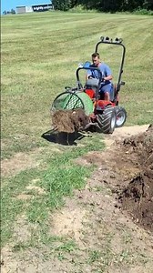 Humussieb Erdsieb kleintraktor Valpadana Mutterboden sieben Testversuch
