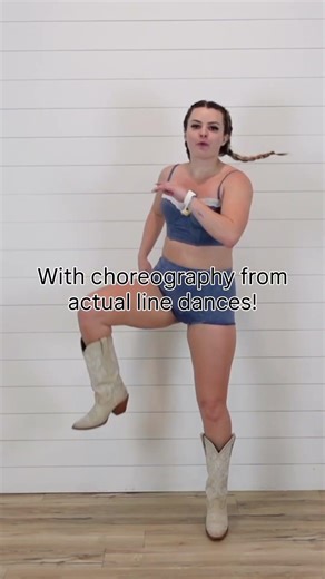Wanna learn to line dance AND workout?? This is SO sweaty and FUN!