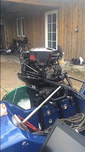 Mercury 25 HP 2 stroke - won't take full throttle