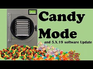 Freeze Dry Candy 90% faster with Harvest Right's new Candy Mode and 5.X.19 software upgrade.