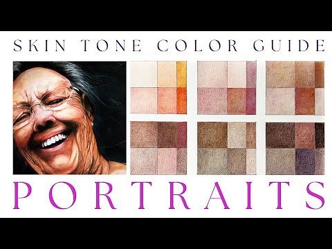 DRAWING SKIN TONES WITH COLORED PENCILS | Color Guide