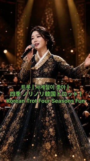 트롯 | 사계절이 좋아 | 四季 盛り上がる韓国トロット | Korean Trot Cheerful Anthem