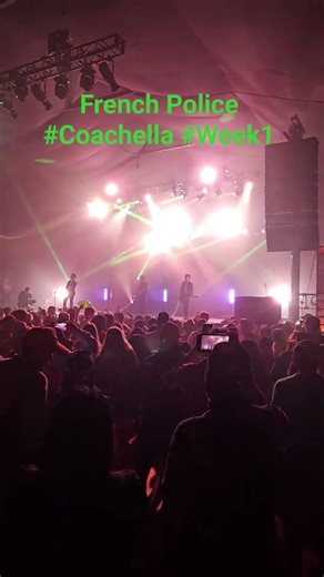French Police #Coachella #Sunday #Sonora #LiveMusic