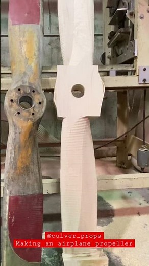 Making an airplane propeller
