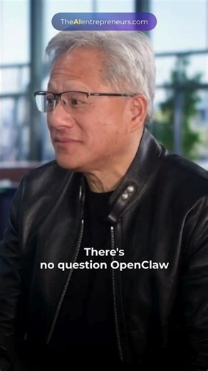 Why Jensen Huang Just Called OpenClaw the "iPhone of Tokens"