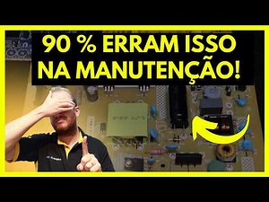 PRECISA TROCAR CAPACITOR Na Placa? NÃO COMETA ESTE ERRO PERIGOSO! Eletronica Facil