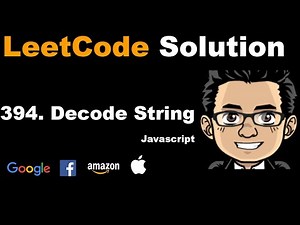 LeetCode Solution - 394 Decode String | Google Interview
