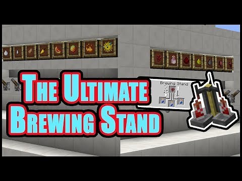 The Ultimate Minecraft Potion Brewing System Tutorial! 1.11-1.12.2