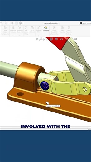 SOLIDWORKS Tip: Copy Components with Mates — Place Parts Faster #shorts
