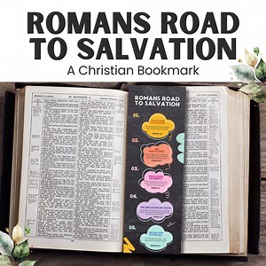 Romans Road Printable: Christian Bible Verse Cards (NLT, Digital Download) - Etsy