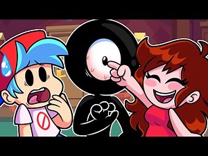 Boyfriend & Girlfriend Vs RUSH & SEEK 🎤 FNF X Roblox DOORS Animation