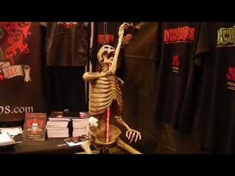 Drunk Skeleton - Animatronic Halloween Prop