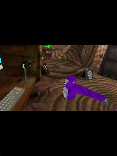 Found a fake warning bot in gorrila tag😂 #gorillatag