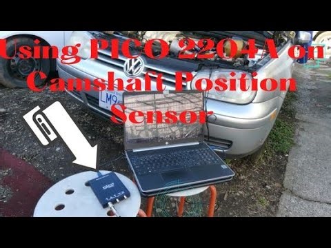 2204A PICOSCOPE 2000 Series on Checking Camshaft Positon Sensor Signal