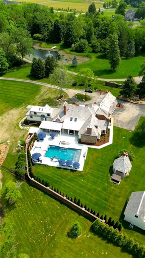 A well-designed outdoor space should feel good the moment you walk outside, and this project does exactly that. From the clean entrance path to the organized pool and patio layout, every part of the yard is planned to make time outdoors more enjoyable. There is room to relax, play, and host friends without any part feeling crowded. It’s simple, clean, and built for comfort. Pool, Hardscape/Landscape: P.J.E. Lawn Care & Landscaping Smart Pergola: Louvered Outdoor Granite Bar Top: Italy Marble & G