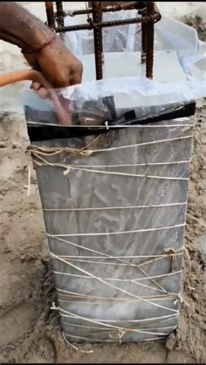 The Plastic Bag Column Curing Hack You NEED to Know #shorts