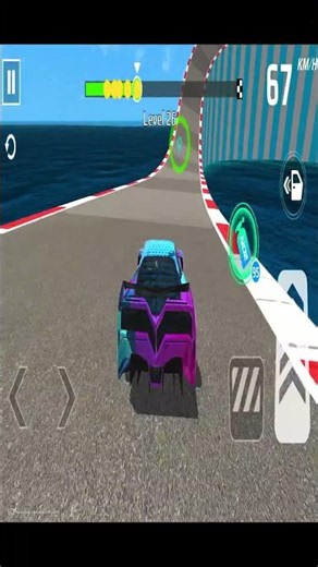 Impossible GT Car Stunt Racing | GT Car Stunt Master 3D | Career | Level 26 | Car Game Shorts