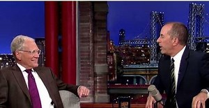 Jerry Seinfeld Turned the Tables on David Letterman