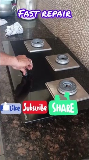 ignition problem fast solution #gas #cooking appliance #kitchen #gas stove