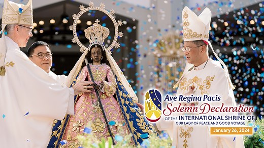 Watch the video highlights from the momentous solemn declaration of the International Shrine of Our Lady of Peace and Good Voyage. #AveReginaPacis #SolemnDeclaration #InternationalShrine #AntipoloCathedral #BirhenNgAntipolo #BuenViaje400 | The Antipolo Cathedral