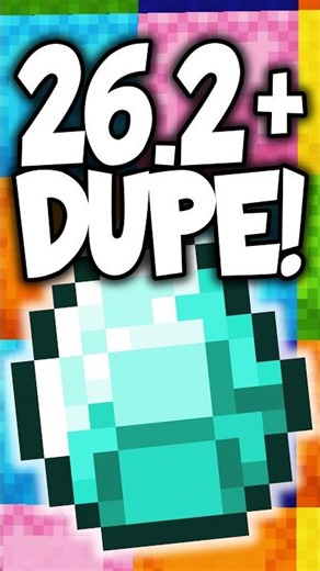 Minecraft Multiplayer 26.2+ Java Duplication Glitch