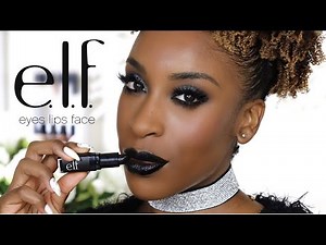 E.L.F. Full Face Glam Makeup Look