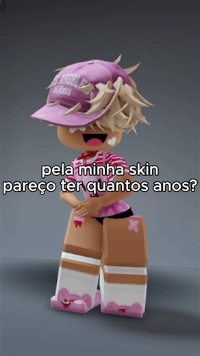 QUANTOS ANOS EU PAREÇO TER?🤭 #roblox #foryou #algoritmo #brasilgaming