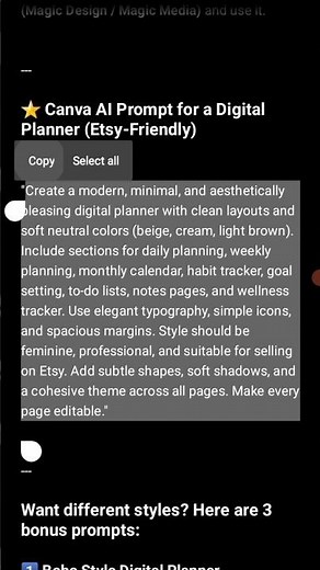 Make Digital Planner | Step-by-Step Canva Tutorial 2025 | Tech