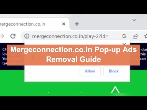 Mergeconnection.co.in Pop-up Ads Removal Guide - Get rid of Mergeconnection.co.in phishing ads