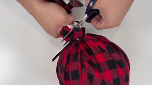 Put a Walmart ball in a tree (genius holiday idea!)