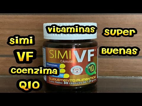 SIMI VF CAPSULAS DE FARMACIA SIMILARES CON COENZIMA Q 10 UN ANTIOXIDANTE MUY POTENTE ❓FUNCIONARAN ❓