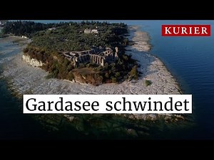 Dürre: Gardasee trocknet aus